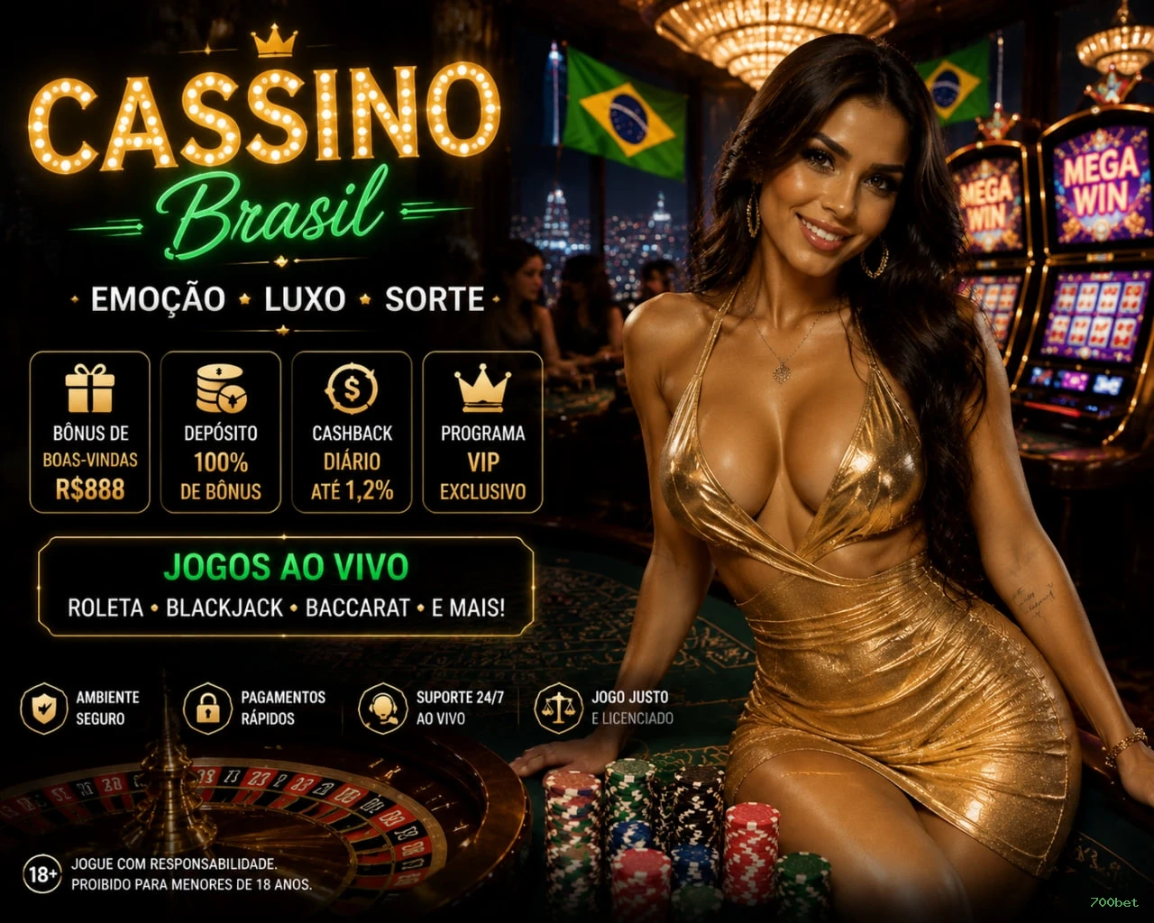 Cassino ao vivo 700bet dealers
